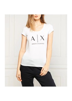 Armani Exchange T-shirt | Regular Fit ze sklepu Gomez Fashion Store w kategorii Bluzki damskie - zdjęcie 166481381