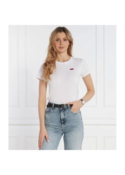 HUGO T-shirt Classic Tee | Regular Fit ze sklepu Gomez Fashion Store w kategorii Bluzki damskie - zdjęcie 166481393