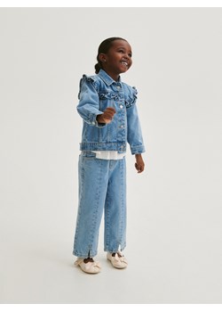 Reserved - Jeansy straight - niebieski ze sklepu Reserved w kategorii Spodnie i półśpiochy - zdjęcie 166482381