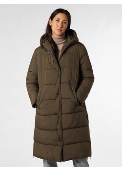 Marie Lund Damski płaszcz pikowany Kobiety Sztuczne włókno oliwkowy jednolity ze sklepu vangraaf w kategorii Płaszcze damskie - zdjęcie 166482530
