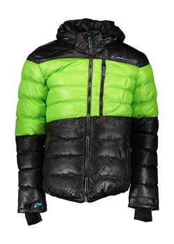 Peak Mountain Kurtka zimowa w kolorze zielono-czarnym ze sklepu Limango Polska w kategorii Kurtki męskie - zdjęcie 166483911