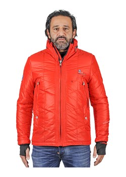 Peak Mountain Kurtka puchowa &quot;Capa&quot; w kolorze czerwonym ze sklepu Limango Polska w kategorii Kurtki męskie - zdjęcie 166488373