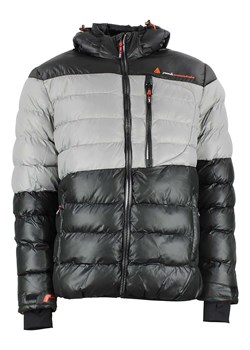Peak Mountain Kurtka zimowa "Captin" w kolorze czarno-szarym ze sklepu Limango Polska w kategorii Kurtki męskie - zdjęcie 166489172