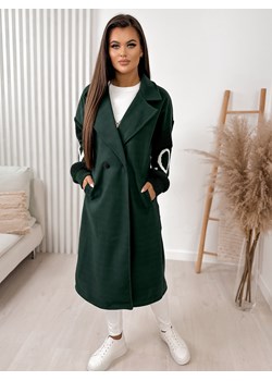płaszcz yenery zielony one size ze sklepu UBRA w kategorii Płaszcze damskie - zdjęcie 166495344