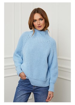 Joséfine Sweter wełniany &quot;Baby&quot; w kolorze błękitnym ze sklepu Limango Polska w kategorii Swetry damskie - zdjęcie 166495830