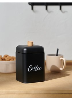 Sinsay - Pojemnik na kawę - czarny ze sklepu Sinsay w kategorii Pojemniki kuchenne - zdjęcie 166498560