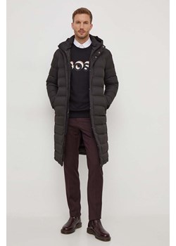 Karl Lagerfeld kurtka puchowa męska kolor czarny zimowa ze sklepu ANSWEAR.com w kategorii Kurtki męskie - zdjęcie 166498643