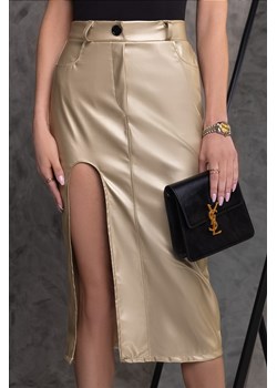 Spódnica BLESKOTA GOLD ze sklepu Ivet Shop w kategorii Spódnice - zdjęcie 166501894