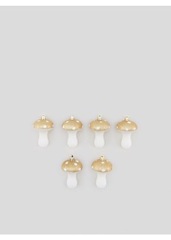 Sinsay - Bombki 6 pack - złoty ze sklepu Sinsay w kategorii Dekoracje świąteczne - zdjęcie 166508254