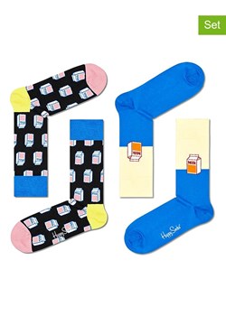 Happy Socks Skarpety (2 pary) ze wzorem ze sklepu Limango Polska w kategorii Skarpetki męskie - zdjęcie 166515953