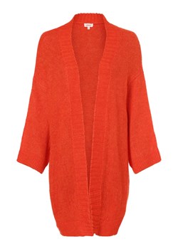s.Oliver Dzianinowe wdzianko Kobiety Sztuczne włókno czerwony jednolity ze sklepu vangraaf w kategorii Swetry damskie - zdjęcie 166516391