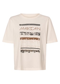 Marc Cain Sports T-shirt damski Kobiety Bawełna écru nadruk ze sklepu vangraaf w kategorii Bluzki damskie - zdjęcie 166516404