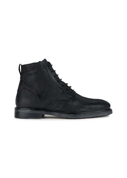 Geox buty skórzane U AURELIO B męskie kolor czarny U36F7B 000TU C9999 ze sklepu ANSWEAR.com w kategorii Buty zimowe męskie - zdjęcie 166528222