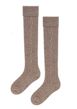 Zakolanówki damskie beżowe, Kolor beżowy, Rozmiar 39-42, Cerber ze sklepu Primodo w kategorii Skarpetki damskie - zdjęcie 166532711