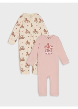 Sinsay - Pajacyki 2 pack - kremowy ze sklepu Sinsay w kategorii Pajacyki - zdjęcie 166535931