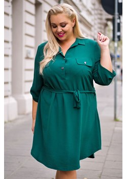 Zielona Sukienka IMALI ze sklepu TONO w kategorii Sukienki - zdjęcie 166543023