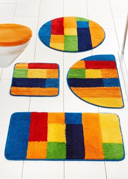 Dywaniki łazienkowe  w kolorowy wzór ze sklepu bonprix w kategorii Dywaniki łazienkowe - zdjęcie 166553001