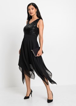 Sukienka wieczorowa z cekinami ze sklepu bonprix w kategorii Sukienki - zdjęcie 166565322