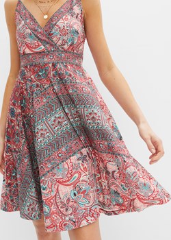 Długa sukienka z nadrukiem ze sklepu bonprix w kategorii Sukienki - zdjęcie 166570010