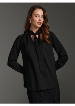 Sinsay - Koszula z wiązaniem - czarny ze sklepu Sinsay w kategorii Bluzki damskie - zdjęcie 166589562