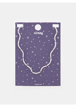 Sinsay - Naszyjnik - srebrny ze sklepu Sinsay w kategorii Naszyjniki - zdjęcie 166589972