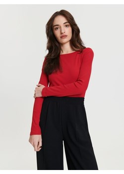 Sinsay - Koszulka - czerwony ze sklepu Sinsay w kategorii Bluzki damskie - zdjęcie 166589991