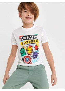 Sinsay - Koszulka Avengers - biały ze sklepu Sinsay w kategorii T-shirty chłopięce - zdjęcie 166590014