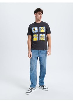 Sinsay - Koszulka Minionki - szary ze sklepu Sinsay w kategorii T-shirty męskie - zdjęcie 166596064