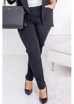 Czarne Spodnie BAKIOLA ze sklepu TONO w kategorii Spodnie damskie - zdjęcie 166597891