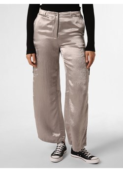 Cambio Spodnie Kobiety Satyna taupe jednolity ze sklepu vangraaf w kategorii Spodnie damskie - zdjęcie 166604870