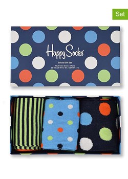 Happy Socks 6-częściowy zestaw prezentowy ze wzorem ze sklepu Limango Polska w kategorii Skarpetki męskie - zdjęcie 166626434