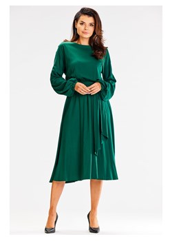 Awama Sukienka w kolorze zielonym ze sklepu Limango Polska w kategorii Sukienki - zdjęcie 166631383