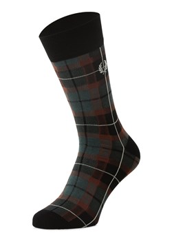 Fred Perry Skarpety Mężczyźni Bawełna czarny w kratkę ze sklepu vangraaf w kategorii Skarpetki męskie - zdjęcie 166632011