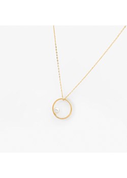 naszyjnik z kółkiem i perłą, złoty ze sklepu ANIA KRUK w kategorii Naszyjniki - zdjęcie 166634172