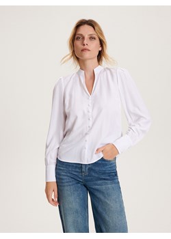 Reserved - Koszula z wiskozą - biały ze sklepu Reserved w kategorii Koszule damskie - zdjęcie 166638631
