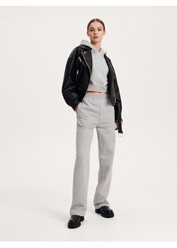 Reserved - Spodnie dresowe - jasnoszary ze sklepu Reserved w kategorii Spodnie damskie - zdjęcie 166639501