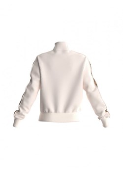 Damska bluza dresowa rozpinana bez kaptura Guess Britney - kremowa ze sklepu Sportstylestory.com w kategorii Bluzy damskie - zdjęcie 166647753