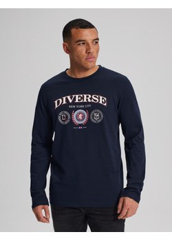 Bluzka HERRY LG Granat M ze sklepu Diverse w kategorii T-shirty męskie - zdjęcie 166653262