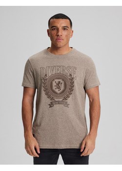 Koszulka HERRY SIRO Beż Melanż S ze sklepu Diverse w kategorii T-shirty męskie - zdjęcie 166653334