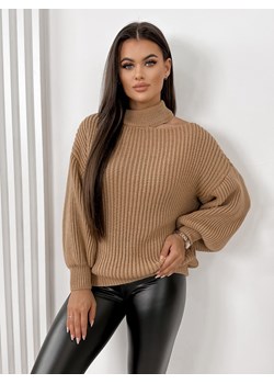 sweter elekid karmelowy one size ze sklepu UBRA w kategorii Swetry damskie - zdjęcie 166653412