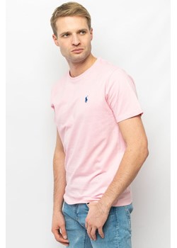 t-shirt męski polo ralph lauren 710671438145 różowy ze sklepu Royal Shop w kategorii T-shirty męskie - zdjęcie 166653654