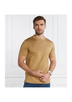 BOSS BLACK T-shirt Tiburt | Regular Fit | mercerised ze sklepu Gomez Fashion Store w kategorii T-shirty męskie - zdjęcie 166653991