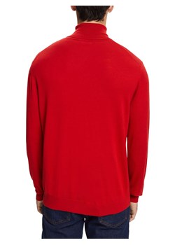 ESPRIT Wełniany golf w kolorze czerwonym ze sklepu Limango Polska w kategorii Swetry męskie - zdjęcie 166655281