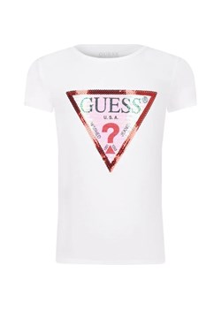 Guess T-shirt | Regular Fit ze sklepu Gomez Fashion Store w kategorii Bluzki dziewczęce - zdjęcie 166655300