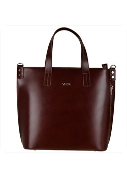 Vezze torba skórzana  shopper bag koniak xl ze sklepu melon.pl w kategorii Torby Shopper bag - zdjęcie 166657871