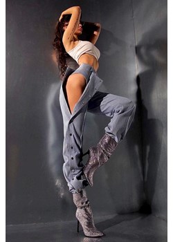Spodnie DREMDOLSA GREY ze sklepu Ivet Shop w kategorii Spodnie damskie - zdjęcie 166662053