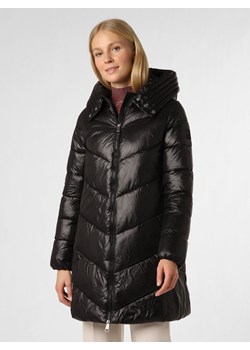 BOSS Damski płaszcz pikowany Kobiety Sztuczne włókno czarny jednolity ze sklepu vangraaf w kategorii Płaszcze damskie - zdjęcie 166663954