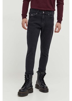 Tommy Jeans jeansy Scanton męskie kolor czarny DM0DM18105 ze sklepu ANSWEAR.com w kategorii Jeansy męskie - zdjęcie 166664650