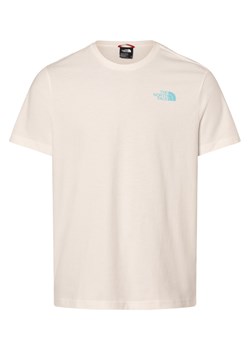 The North Face T-shirt męski Mężczyźni Bawełna écru nadruk ze sklepu vangraaf w kategorii T-shirty męskie - zdjęcie 166671584