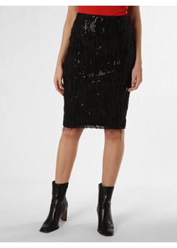 Taifun Spódnica damska Kobiety Sztuczne włókno czarny wypukły wzór tkaniny ze sklepu vangraaf w kategorii Spódnice - zdjęcie 166671604